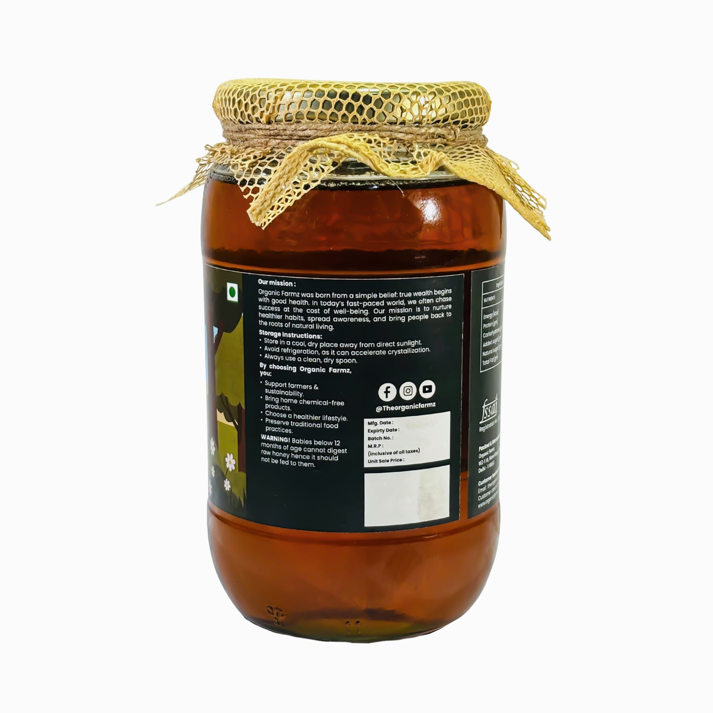 Natural and Organic Honey