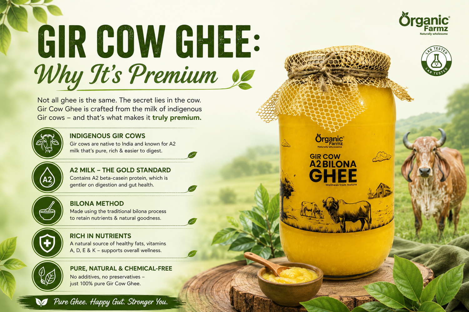 Gir Cow Ghee: Why It’s Premium