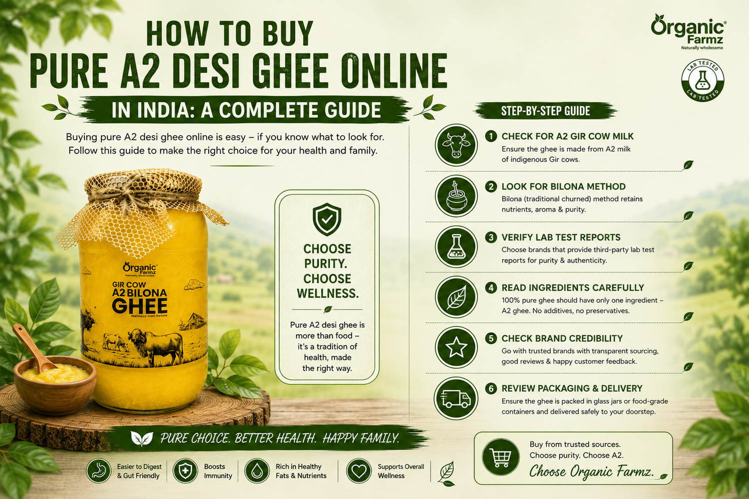 How to Buy Pure A2 Desi Ghee Online in India: A Complete Guide