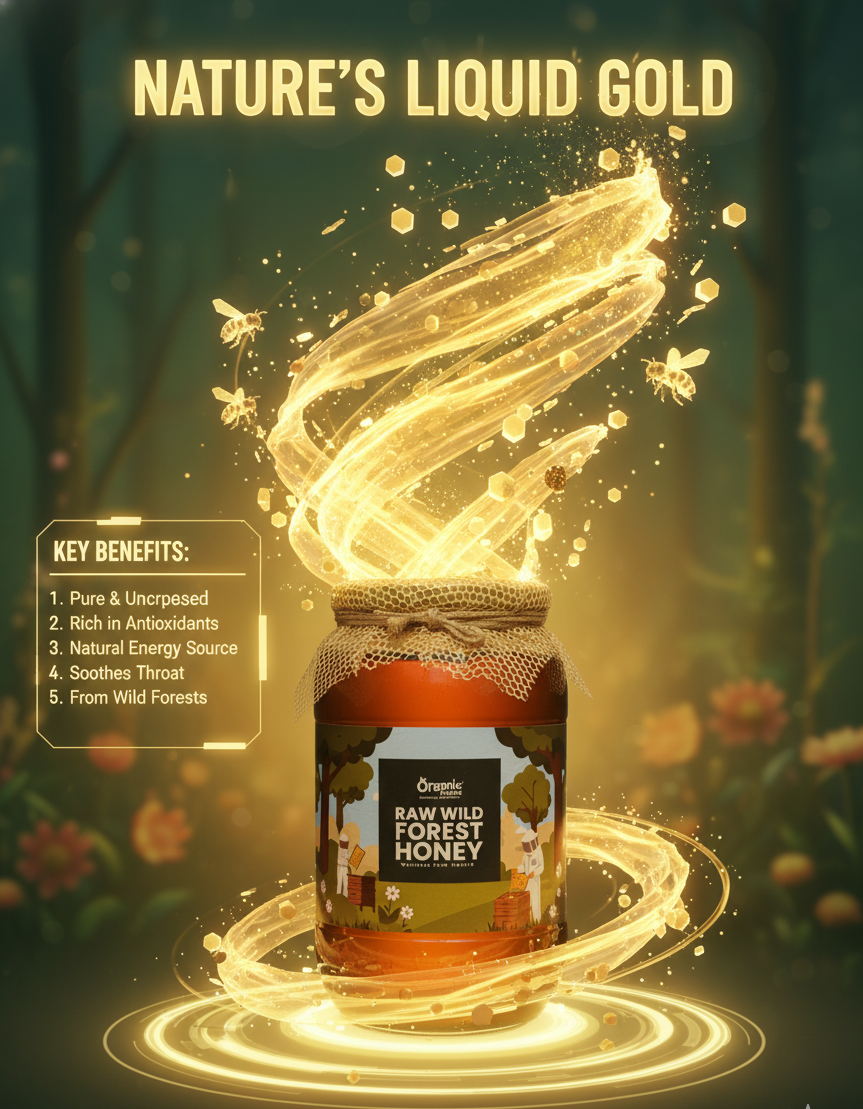 Raw Wild Forest Honey