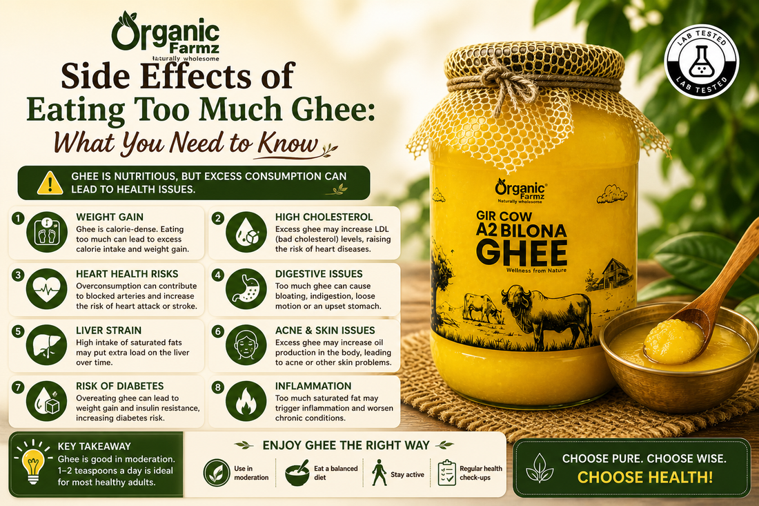 Side Effects of Eating Too Much Ghee: What You Need to Know