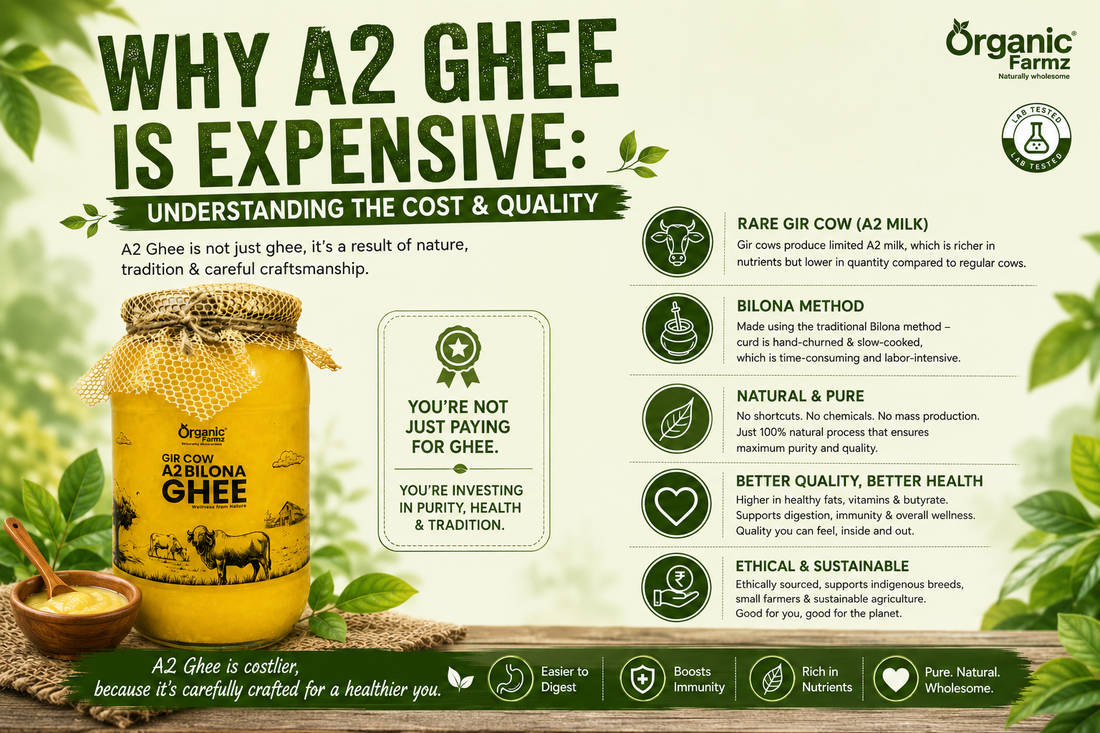 Why A2 Ghee is Expensive: Understanding the Cost & Quality