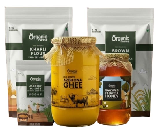 Organic farmz product range