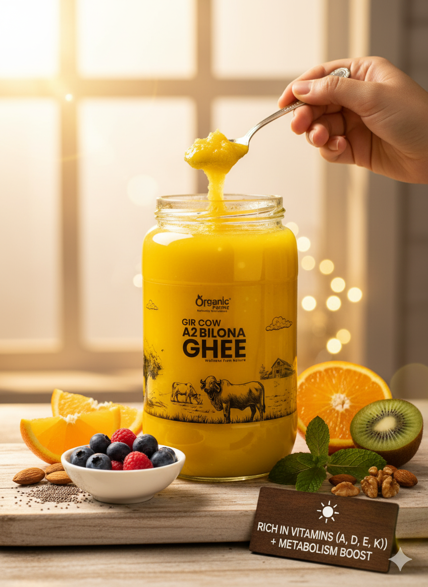 The Truth About Organic Ghee: 7 Benefits of A2 Bilona Ghee vs. Regular Ghee