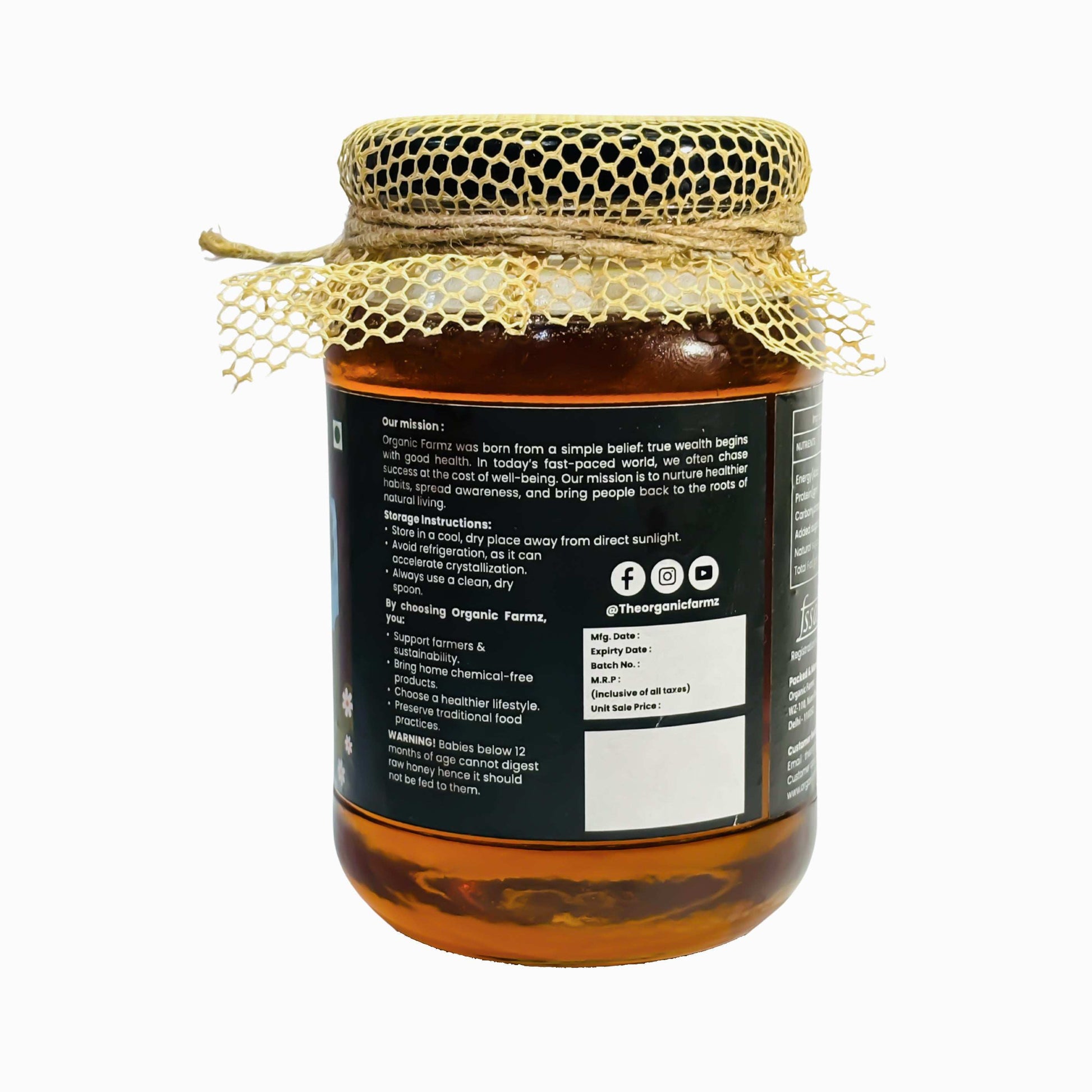 Natural and Organic Honey