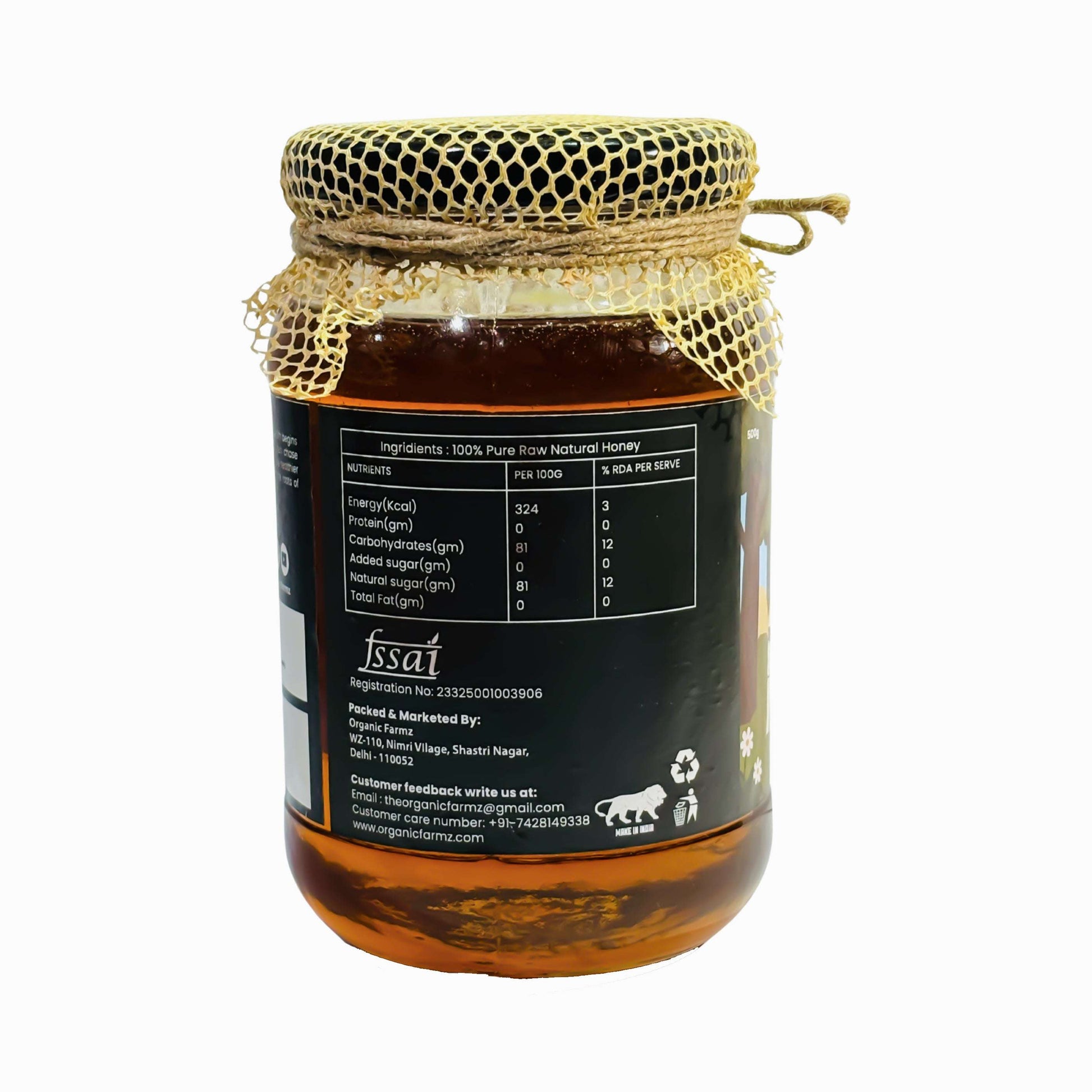 Natural and Organic Honey
