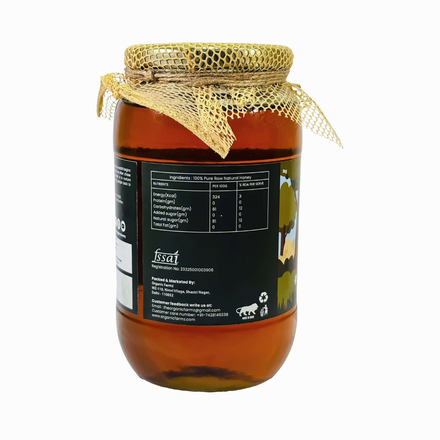 Natural and Organic Honey