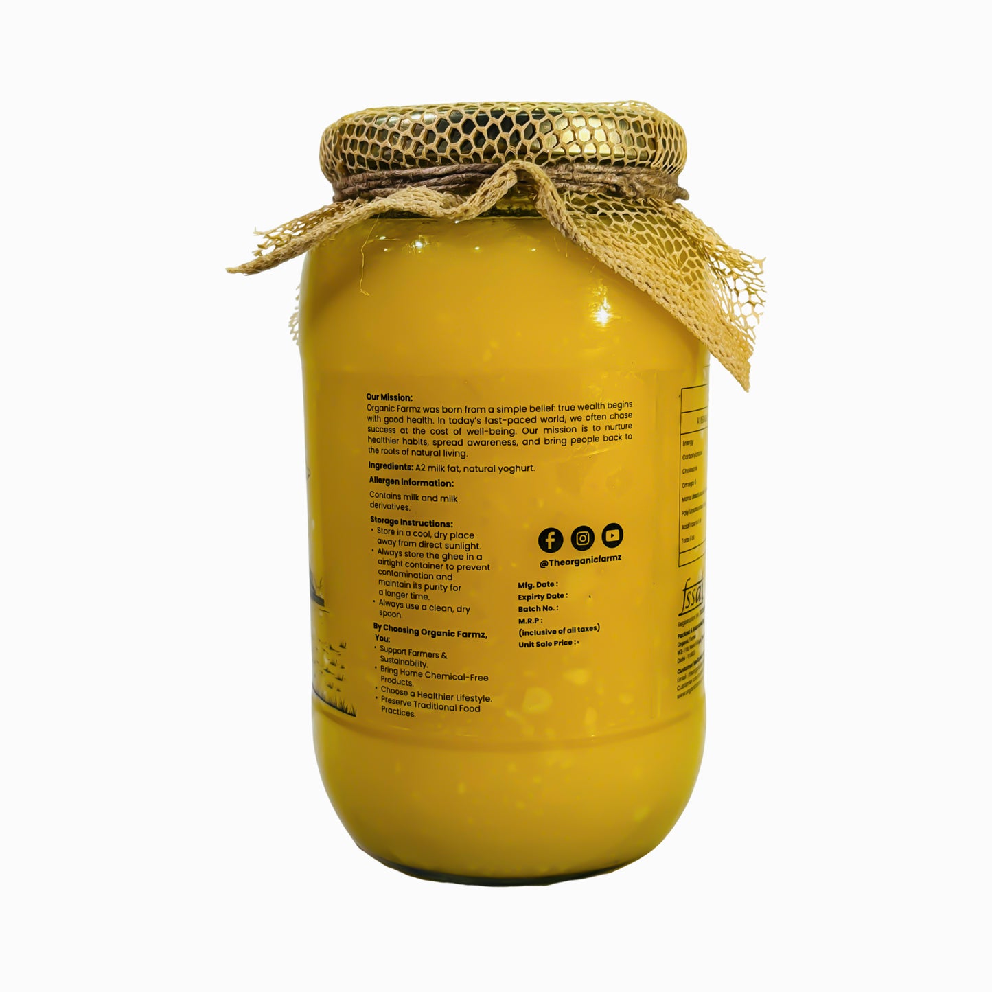 Gir Cow A2 Ghee
