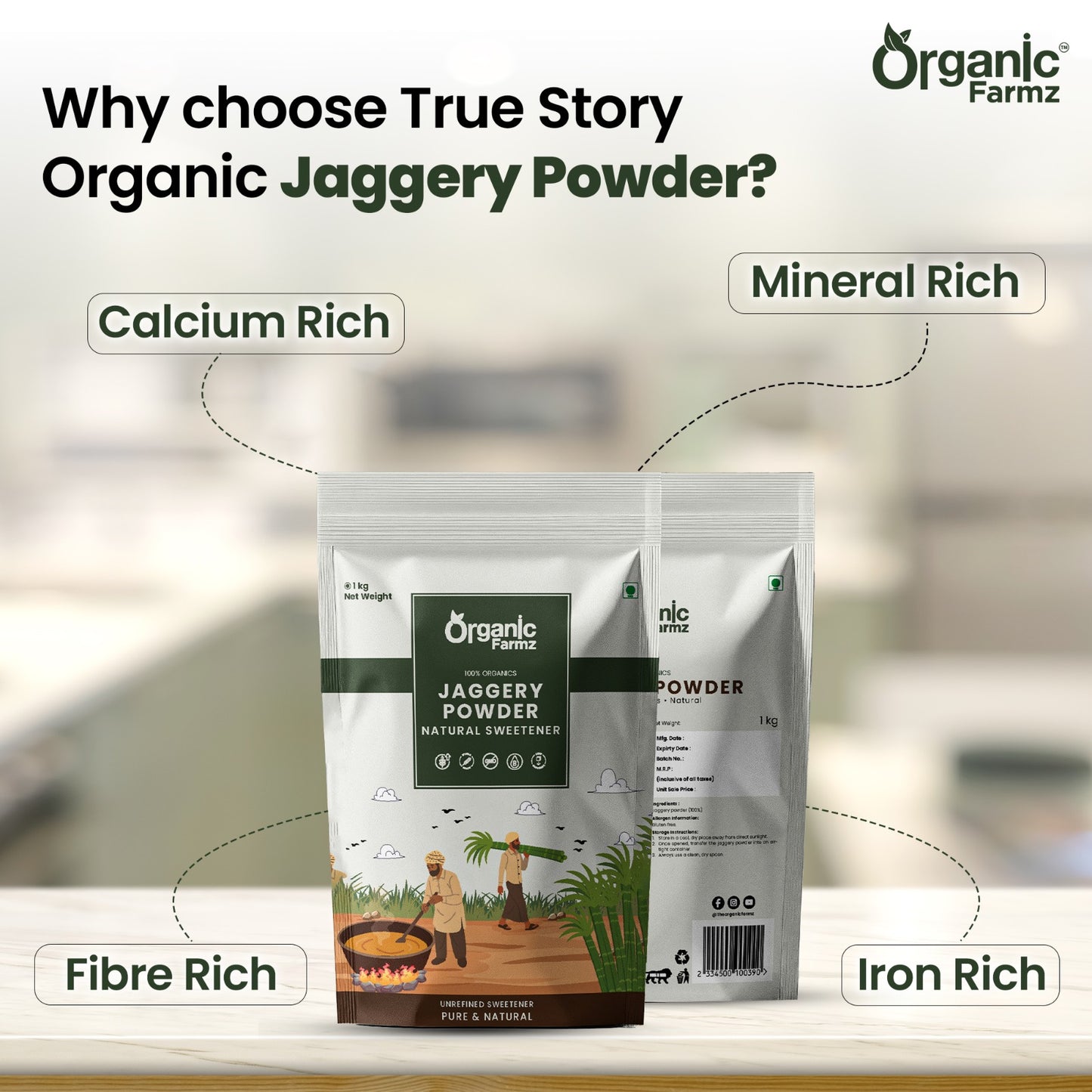 Organic Jaggery Powder