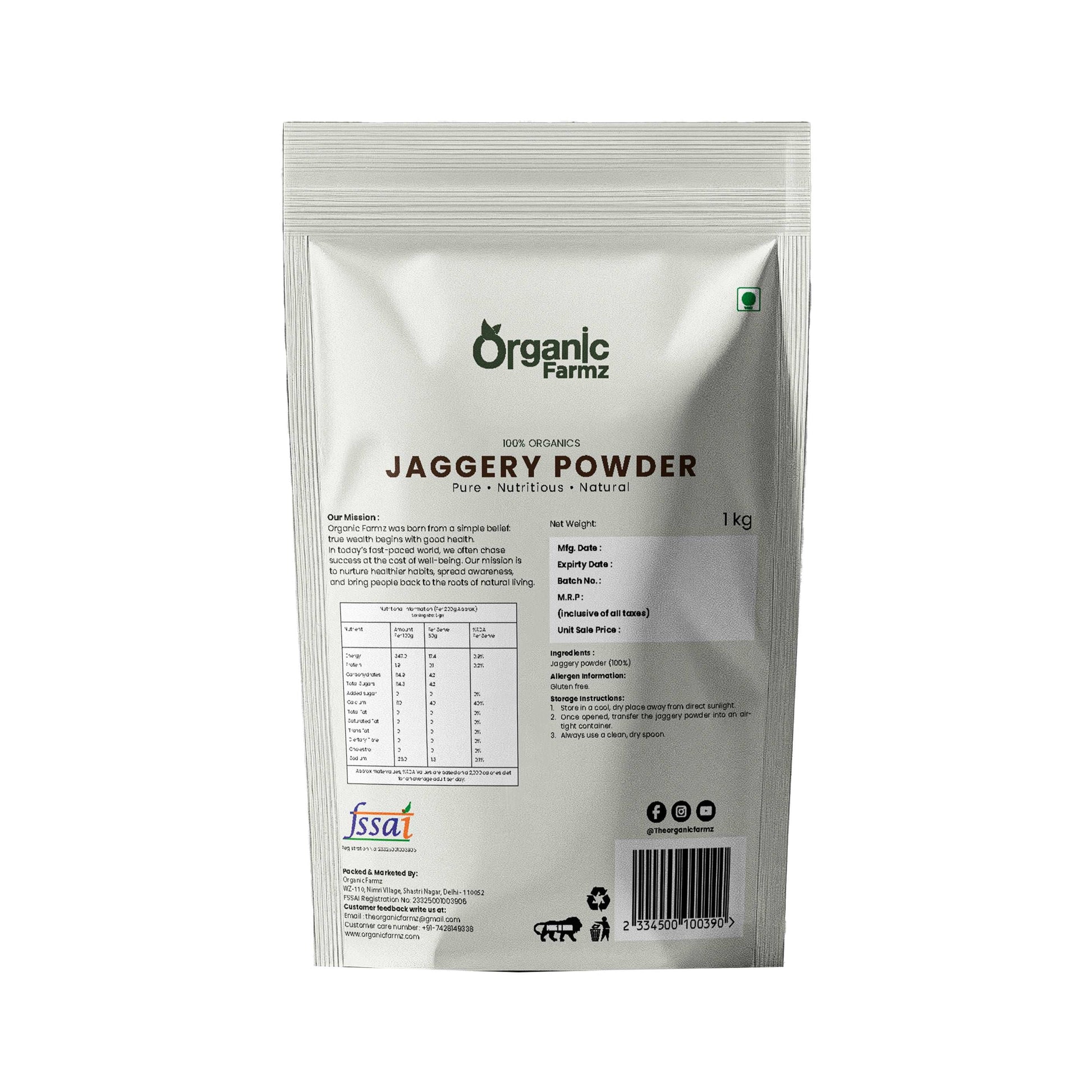 Organic Jaggery Powder