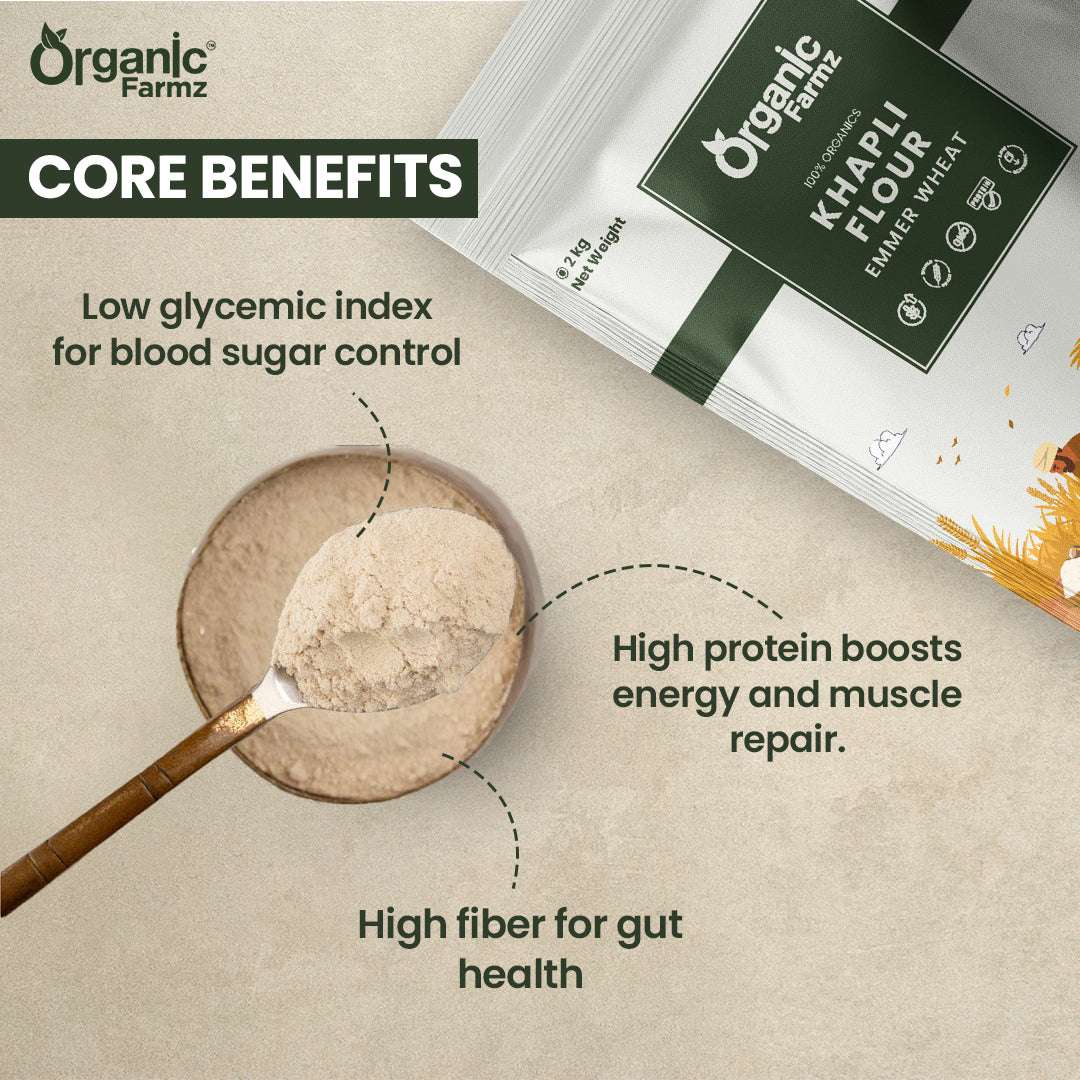 Organic Khapli Flour