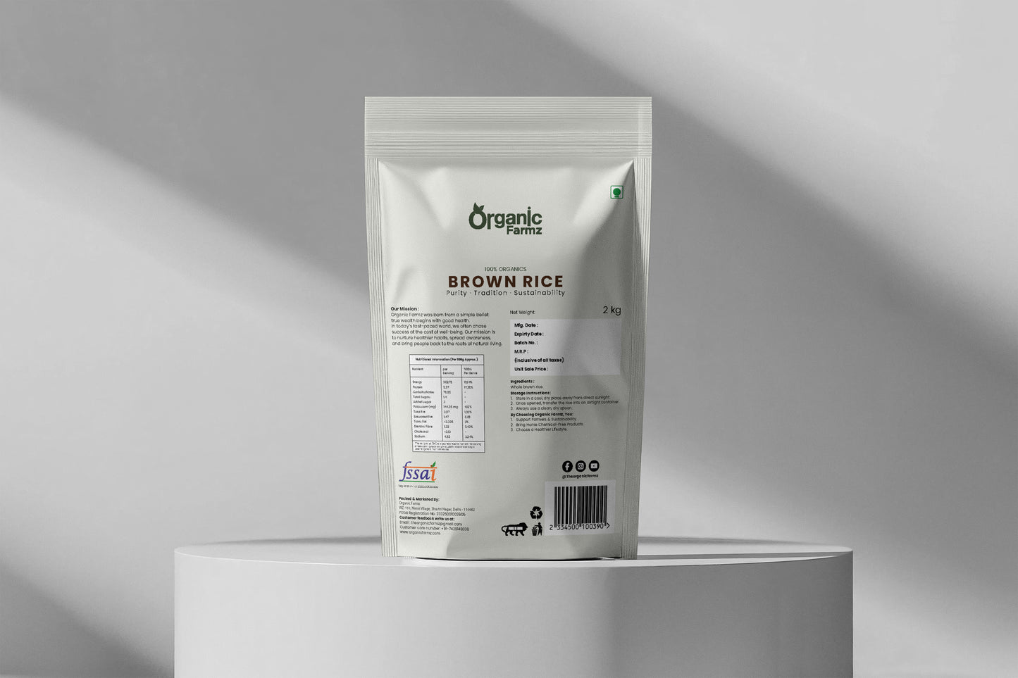 Organic Brown Rice