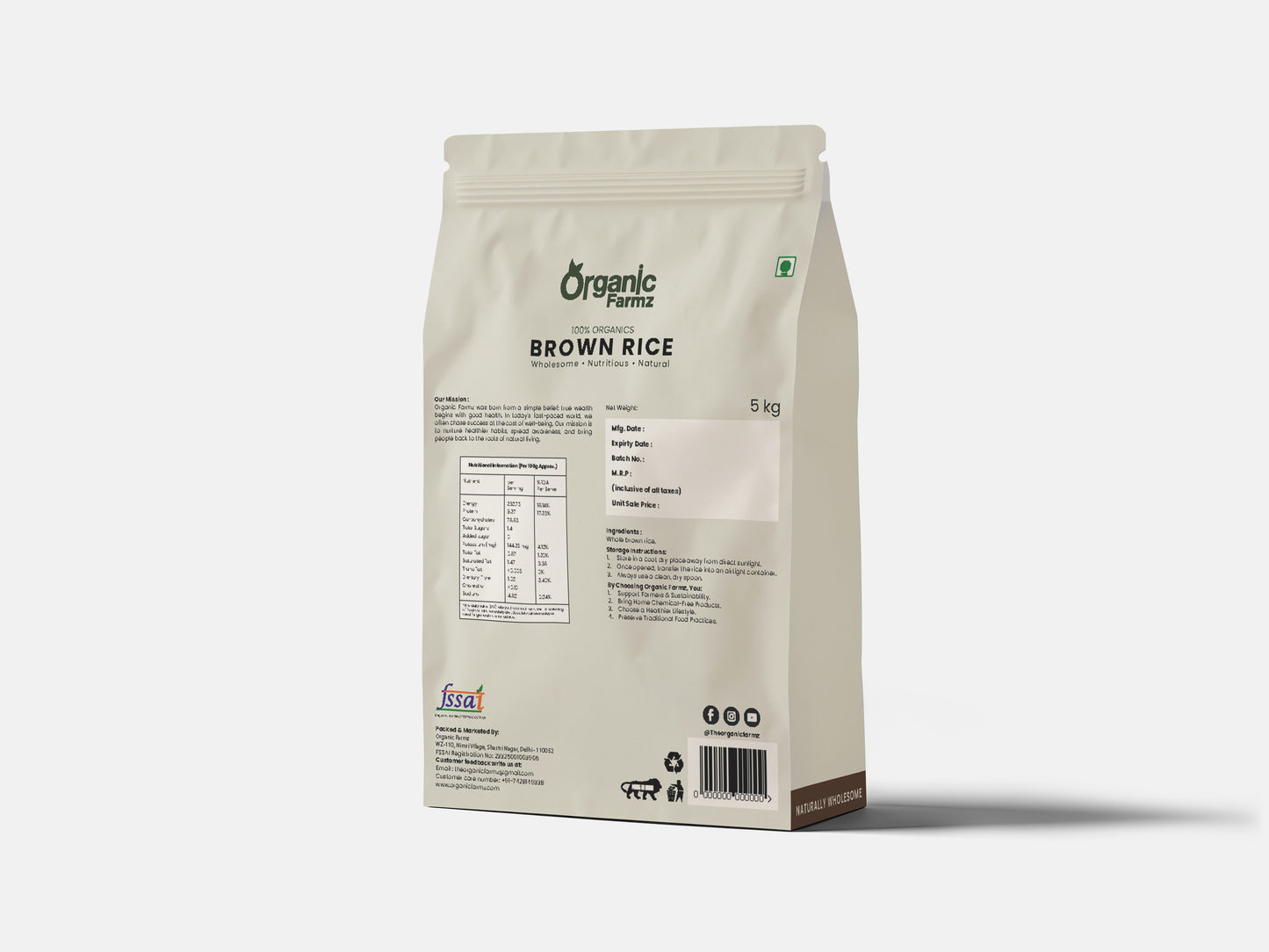 Organic Brown Rice